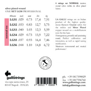 سیم گیتار گالی (Gali LG50)