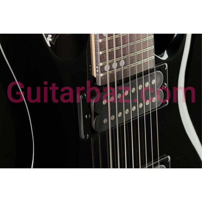گیتار الکتریک 8 سیم Harley Benton R-458 BK Progressiv Series
