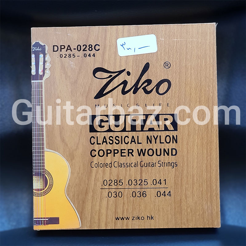 سیم گیتار کلاسیک زیکو DPA028C رنگی