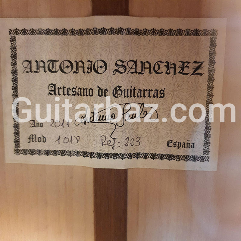 گیتار فلامنکو آنتونیو سانچز ۱۰۱۸