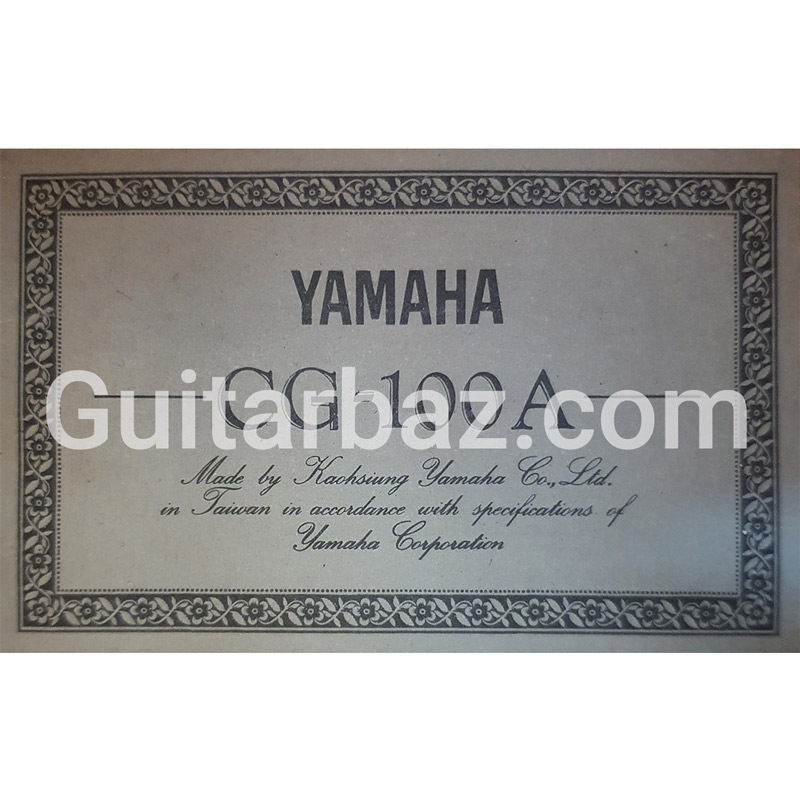 گیتار کلاسیک یاماها cg100a yamaha