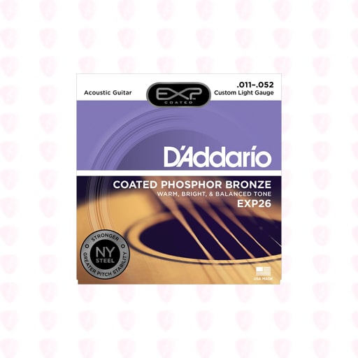 Guitar acoustic string dadario exp26