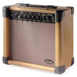 آمپلی فایر آکوستیک 15 وات استگ Stagg Acoustic Amplifier 15 AA DR